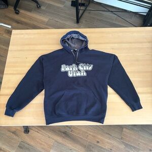 Blue Park City Utah Hoodie